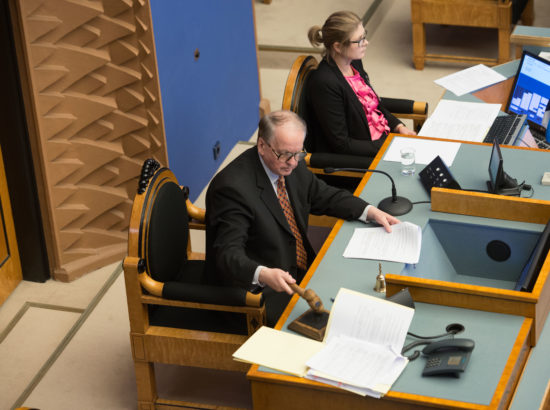 Riigikogu täiskogu istung, 7. detsember 2016